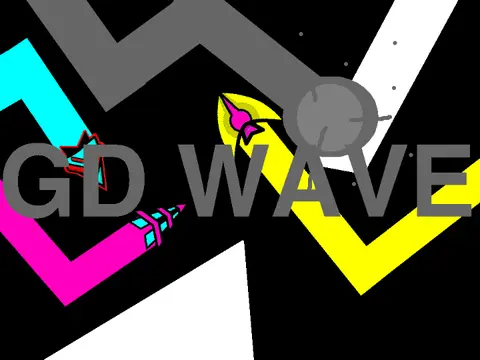 Geometry Dash Wave game logo