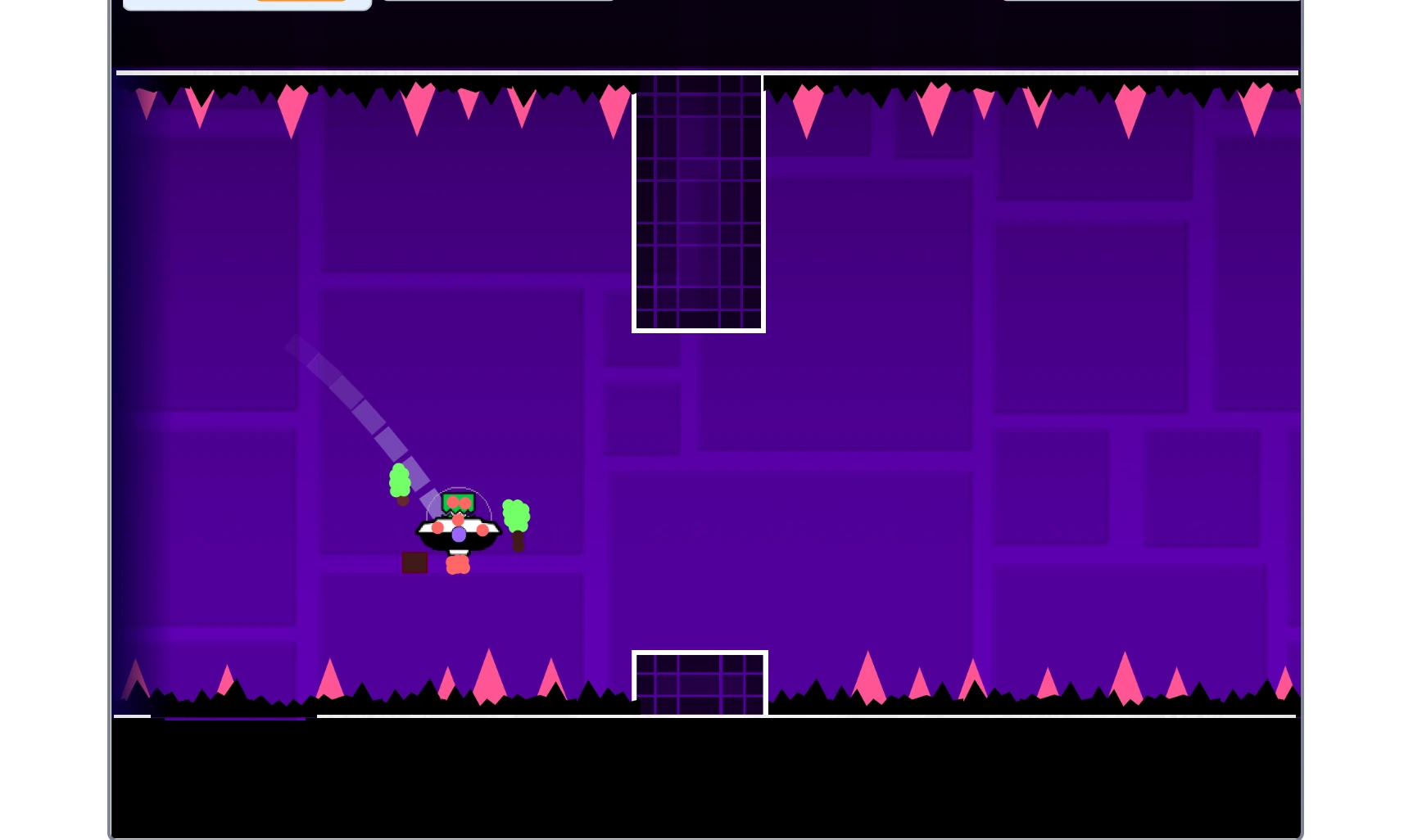Geometry Dash World level screenshot