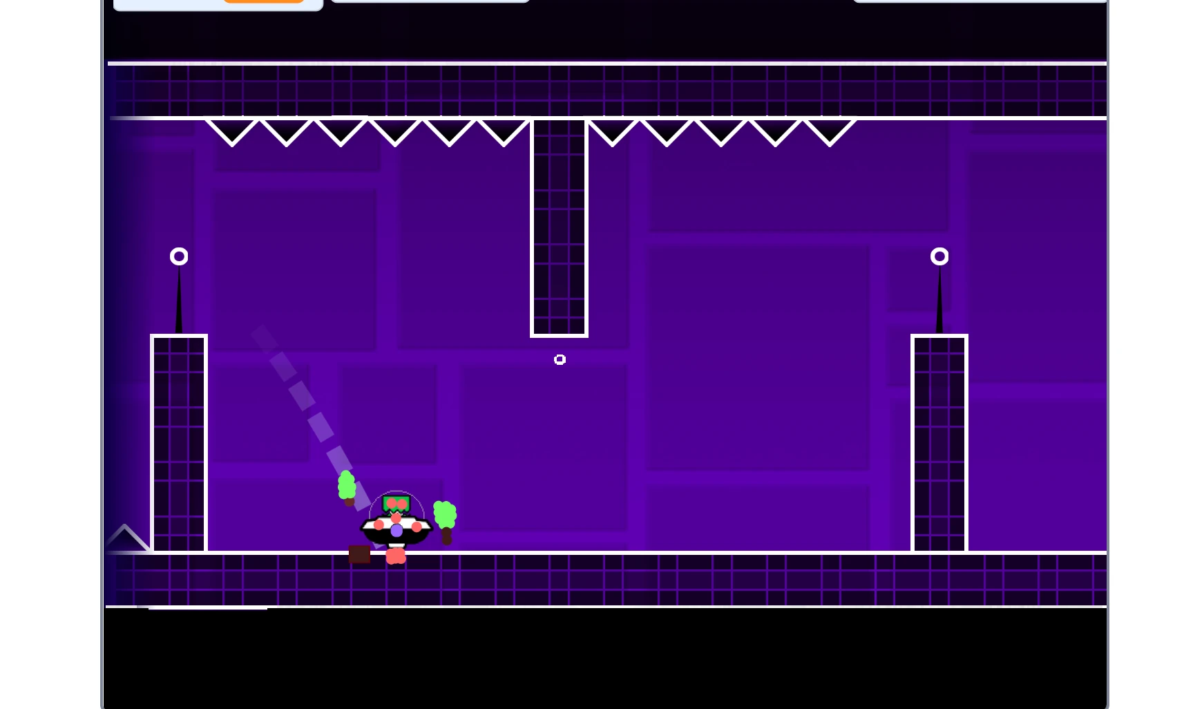 Geometry Dash World gameplay screenshot 4