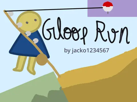 Gloop Run platformer logo - pre-Scratch 3.0 preservation project