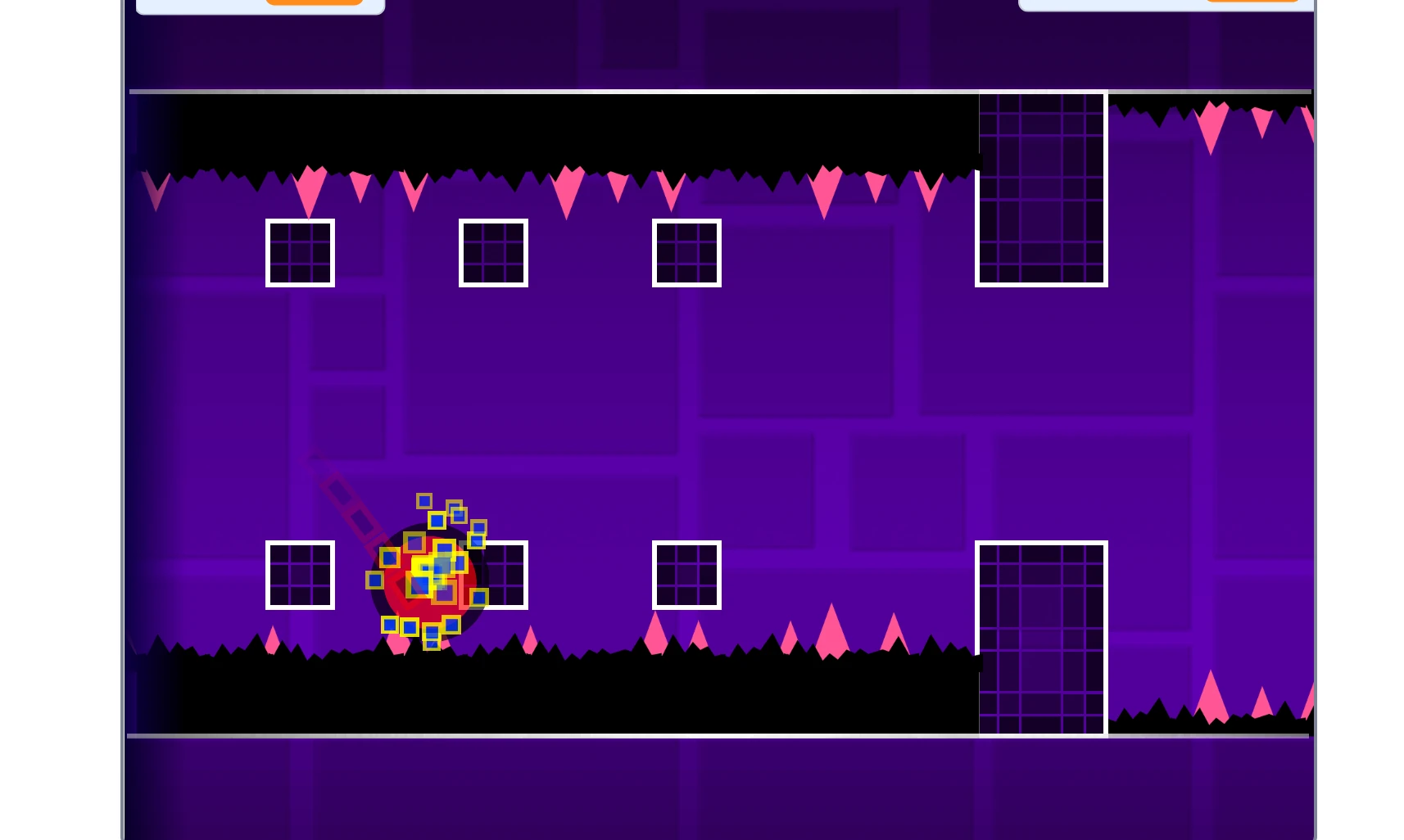 Géométrie Dash Gameplay Screenshot 3