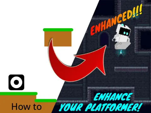 How To Enhance Your Platformer tutorial logo cover with slides engine