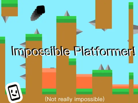 Impossible Platformer Game Logo