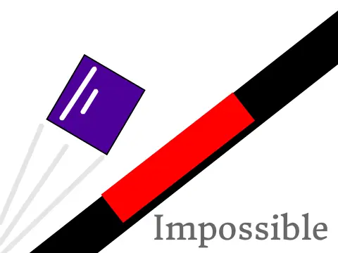 Impossible Platformer v1.2 logo cover featuring Darth Falcon character and impossible challenges