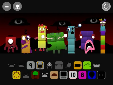 Incredibox Sprunki But Numberblocks Music Game Logo