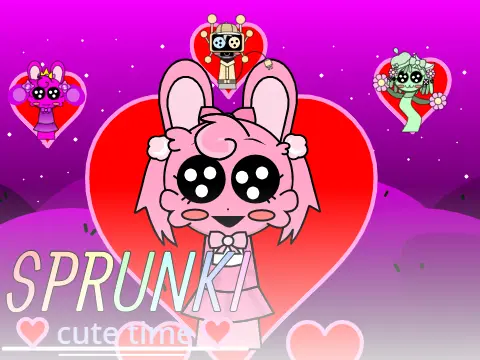 Incredibox Sprunki Cute Time - Rhythm Game with Adorable Sprunki Characters