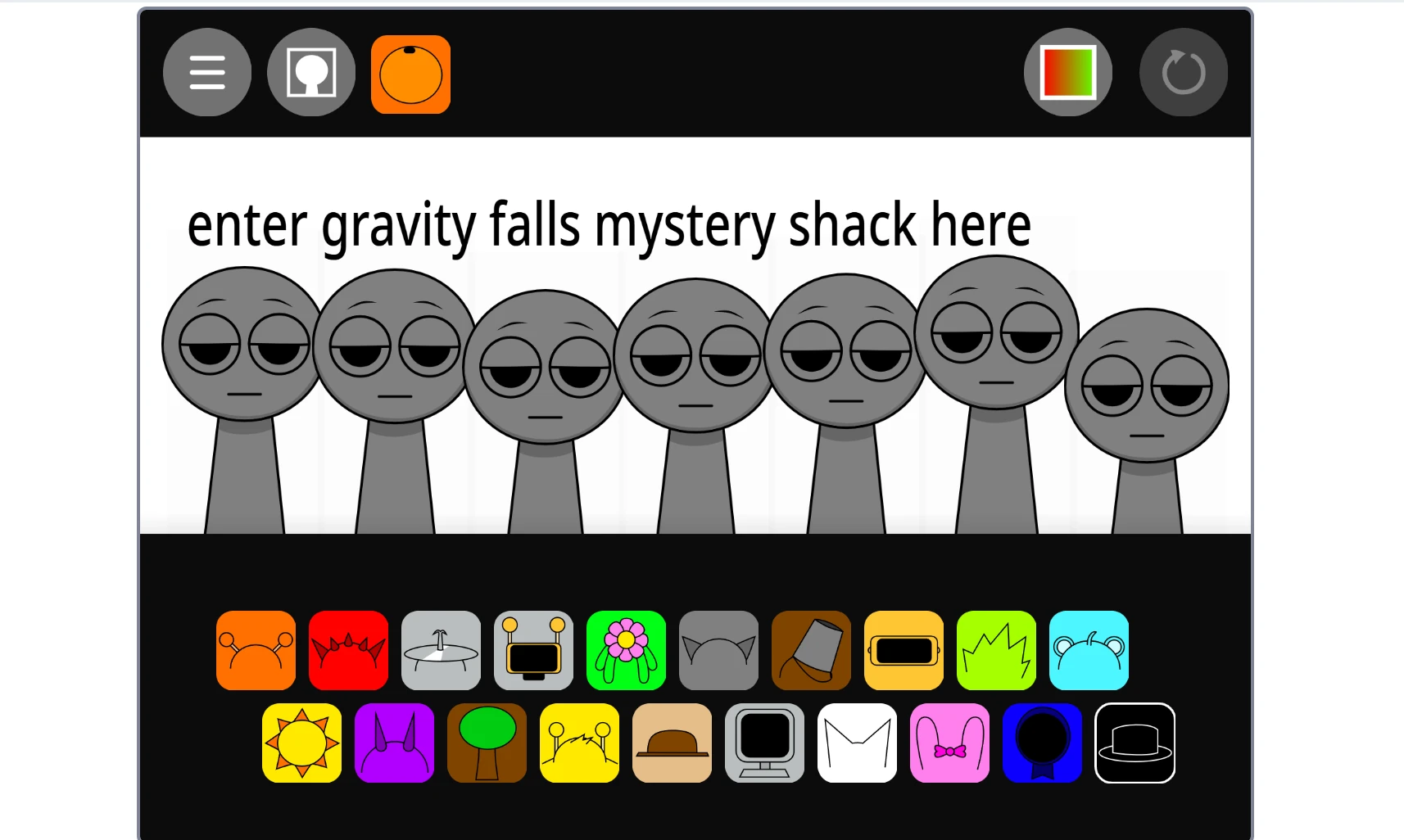 Incredibox Sprunki Gravity Falls Mod with Dipper and Mabel characters