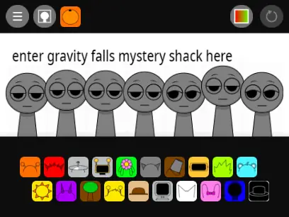 Incredibox Sprunki Gravity Falls Mod Music Game with Cartoon Characters