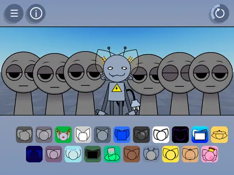 Incredibox Sprunki Kats Sounds rhythm music game characters