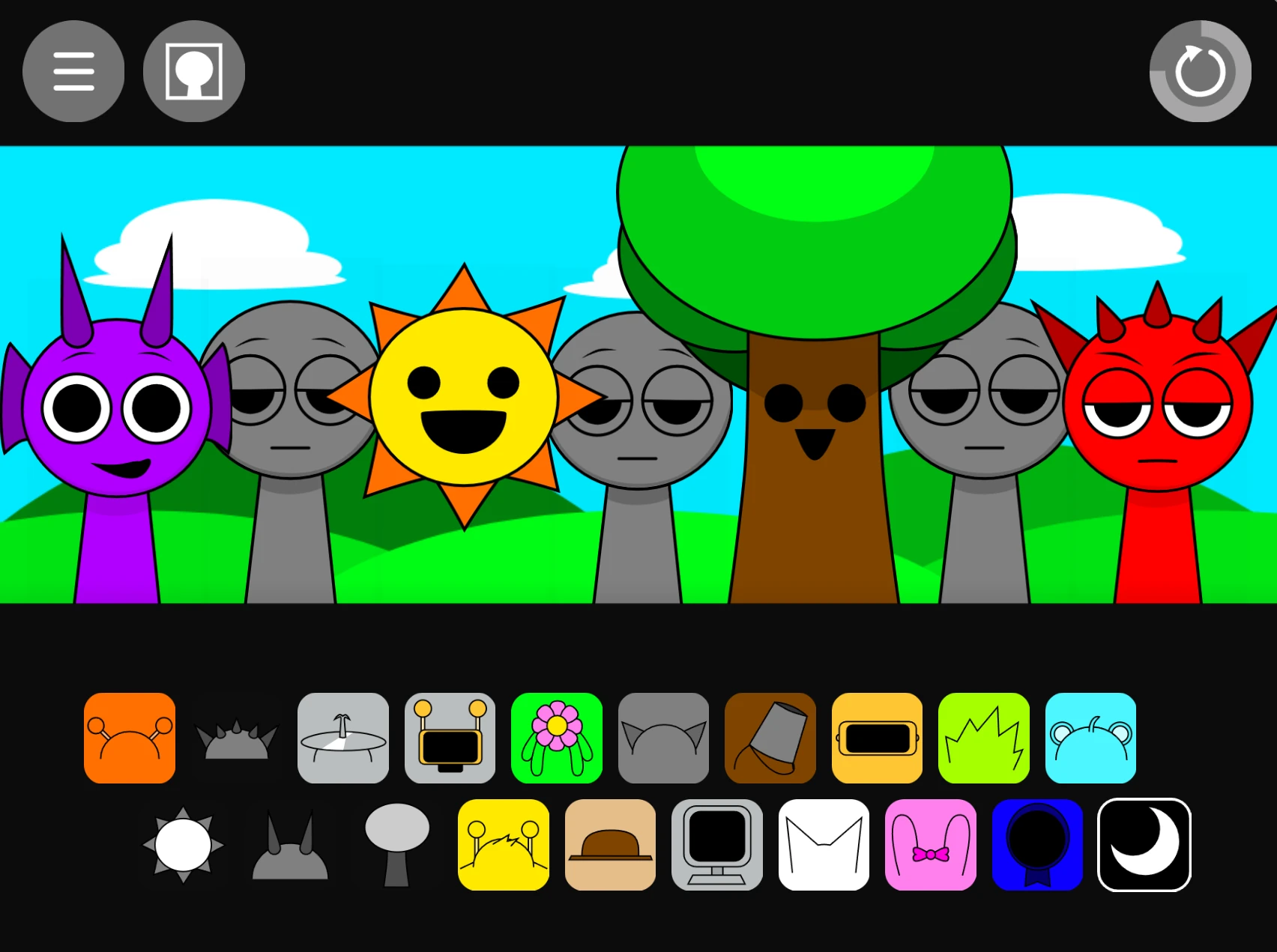 Incredibox Sprunki Night Time 3.0 advanced nighttime sounds