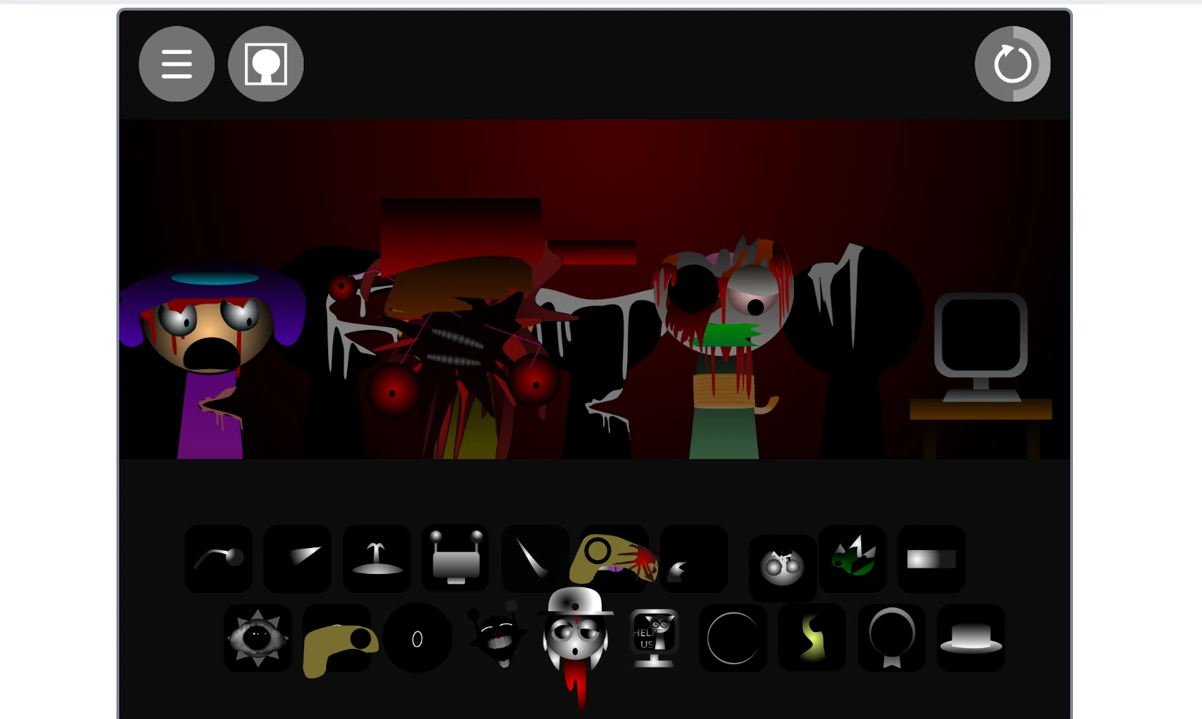 Completed music track in Sprunki Phase 3 Fanmade