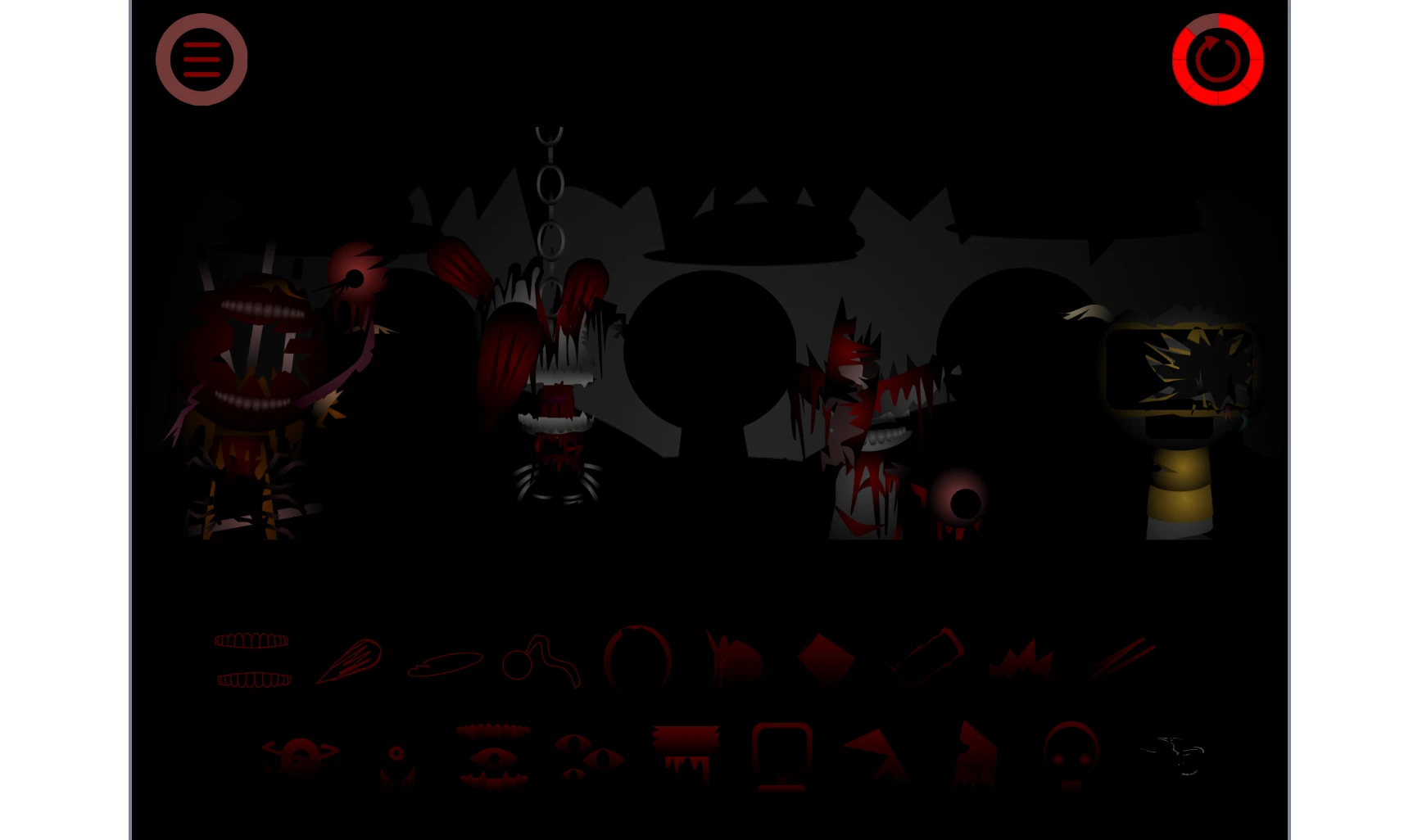 Incredibox Sprunki Phase 7 Definitive gameplay showing music creation interface