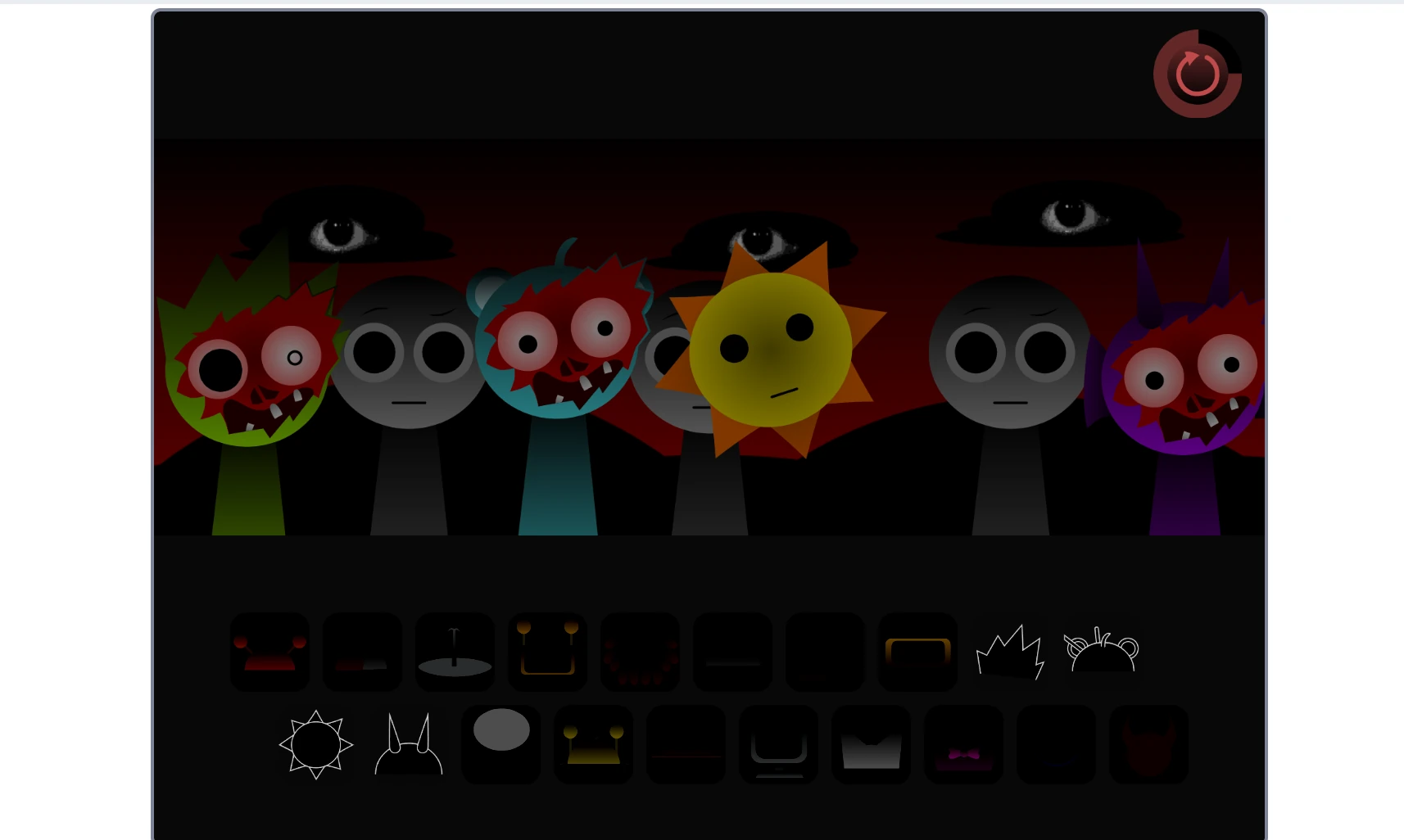 Incredibox Sprunki Pinki Treatment character interactions