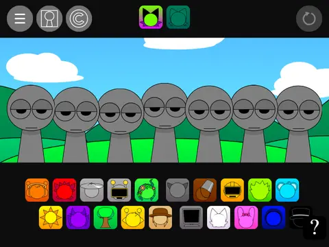 Incredibox Sprunki Pyramixed 0.9 Animation Custom Music Game