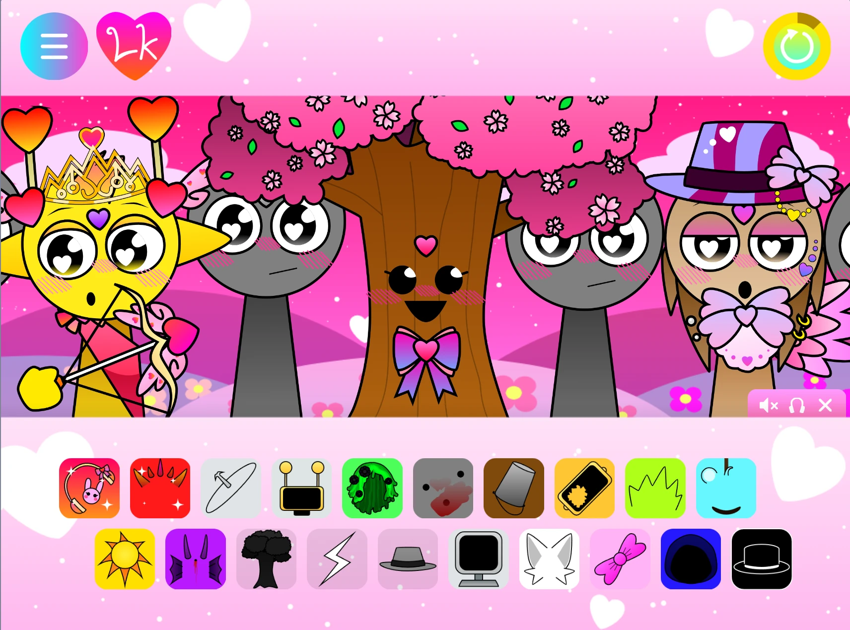 Simple combination showing minimal character use