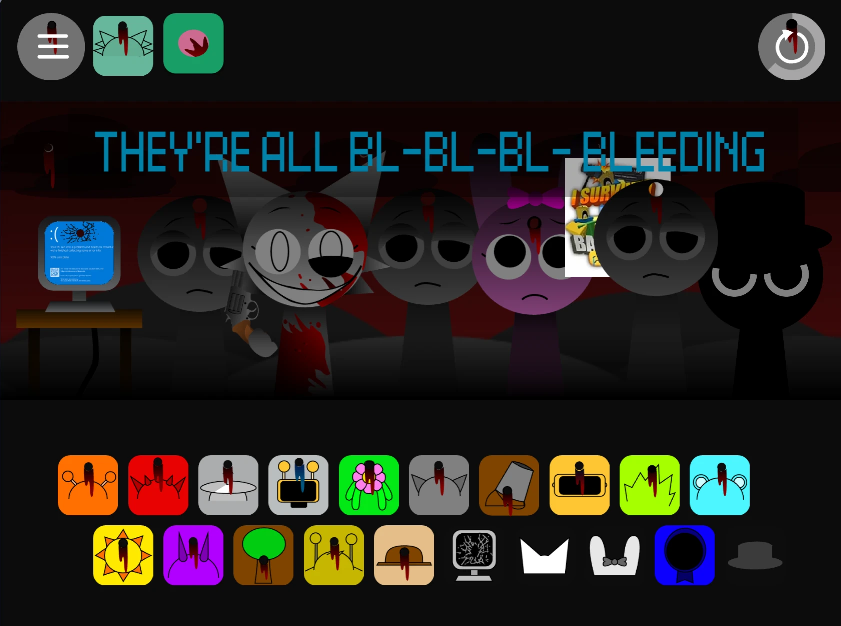 Incredibox Sprunki Tunner Treatment gameplay screenshot 3