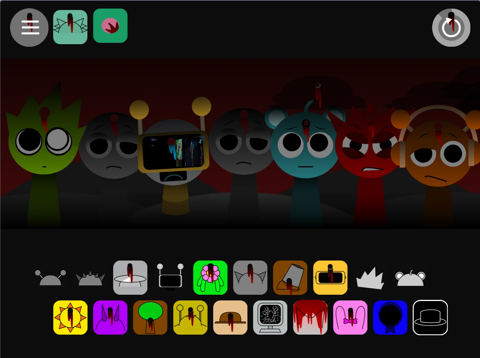 Incredibox Sprunki Tunner Treatment gameplay screenshot 4