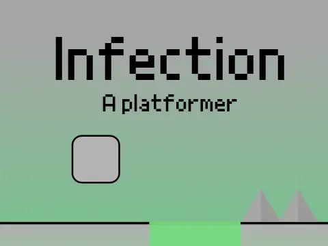 Logo for Infection -A Platformer- Game