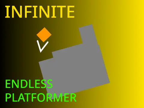 Infinite Endless Platformer logo - procedurally generated endless platformer