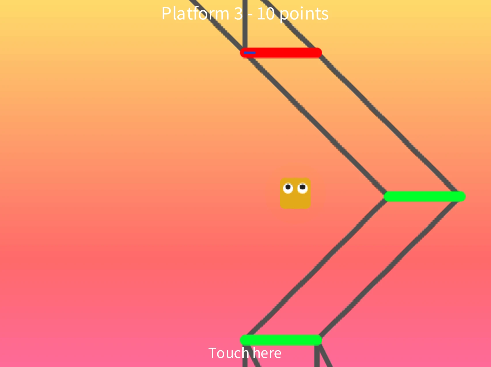 Screenshot 3 of Infinite Tower Random Pen Platformer featuring high towers