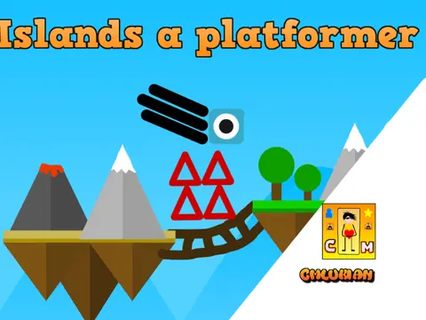 Logo for the Islands a Platformer game