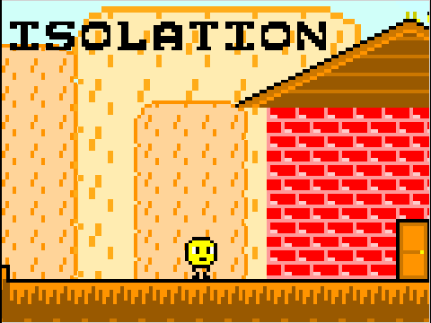 Logo for Isolation Scrolling Platformer game