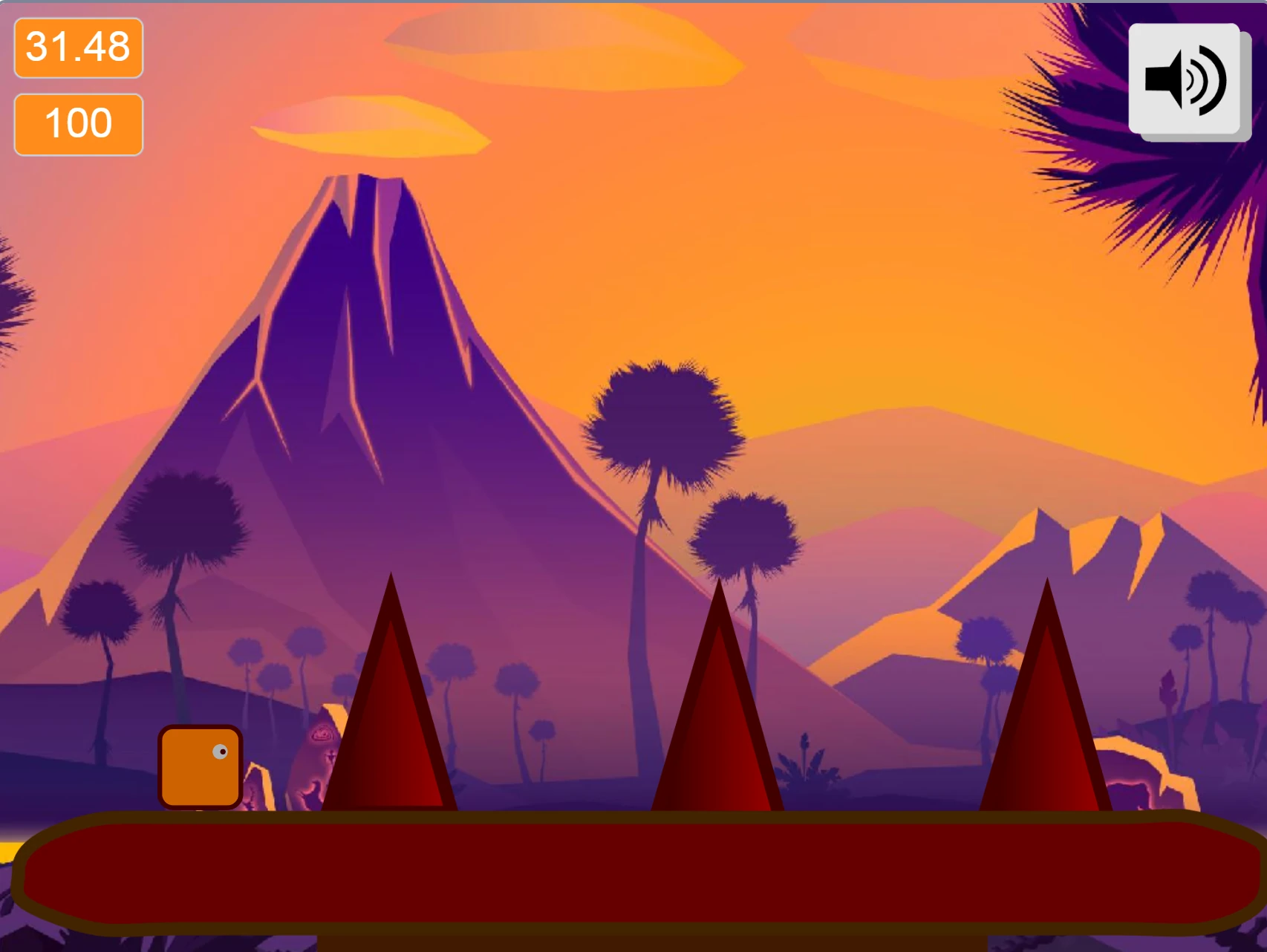 Lava Platformer gameplay screenshot 2