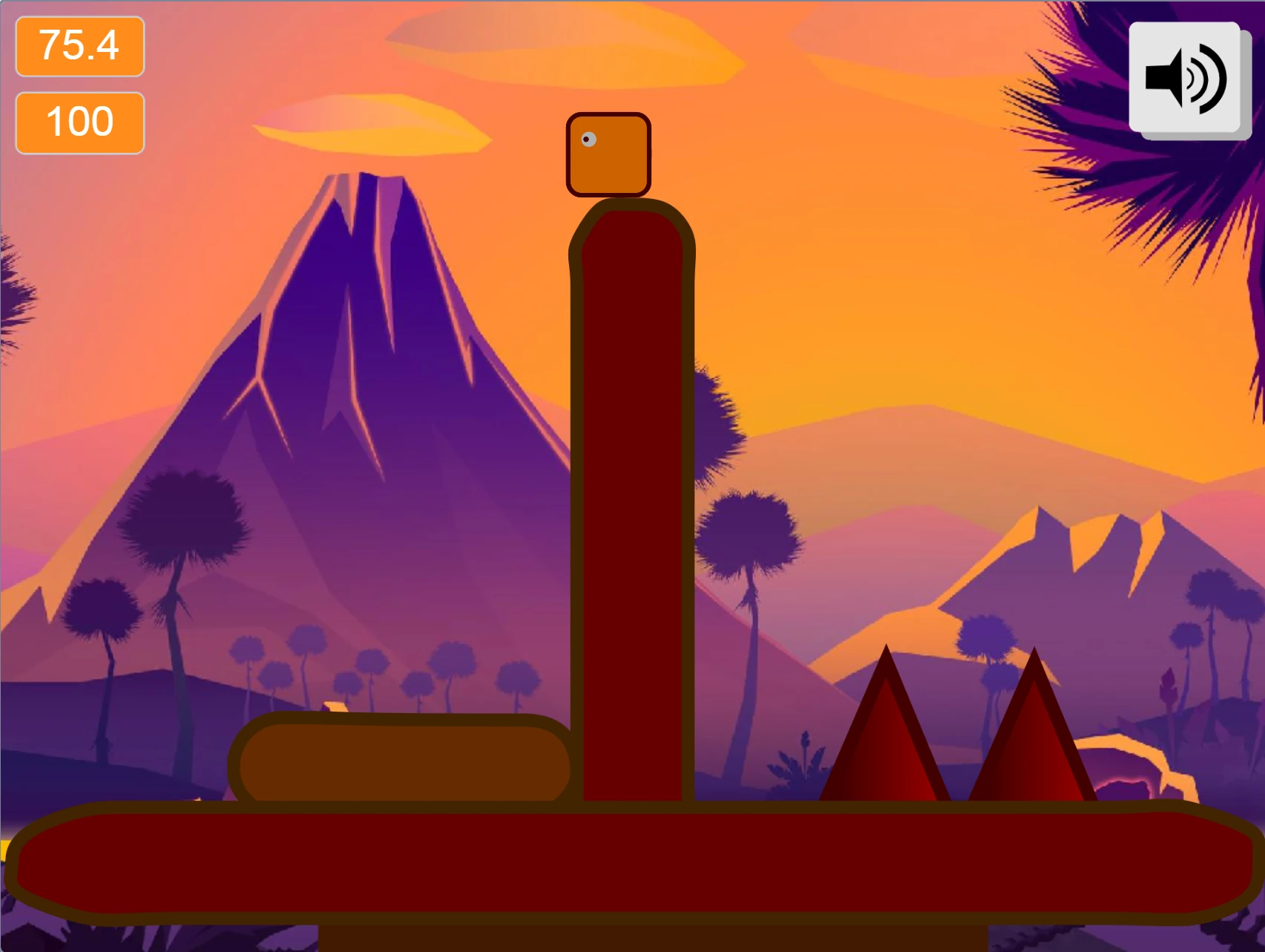 Lava Platformer gameplay screenshot 4