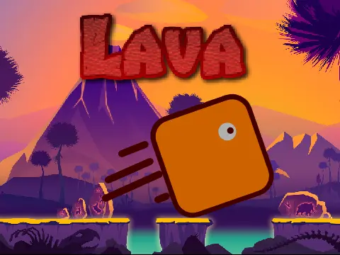 Lava Platformer game logo