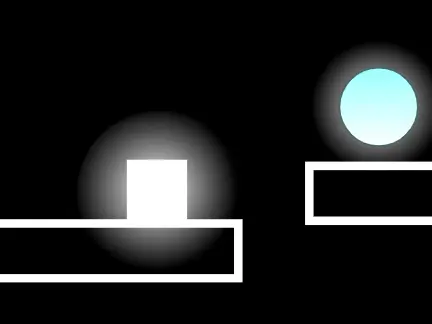 Light scrolling platformer logo cover featuring orb collection and green validation zone