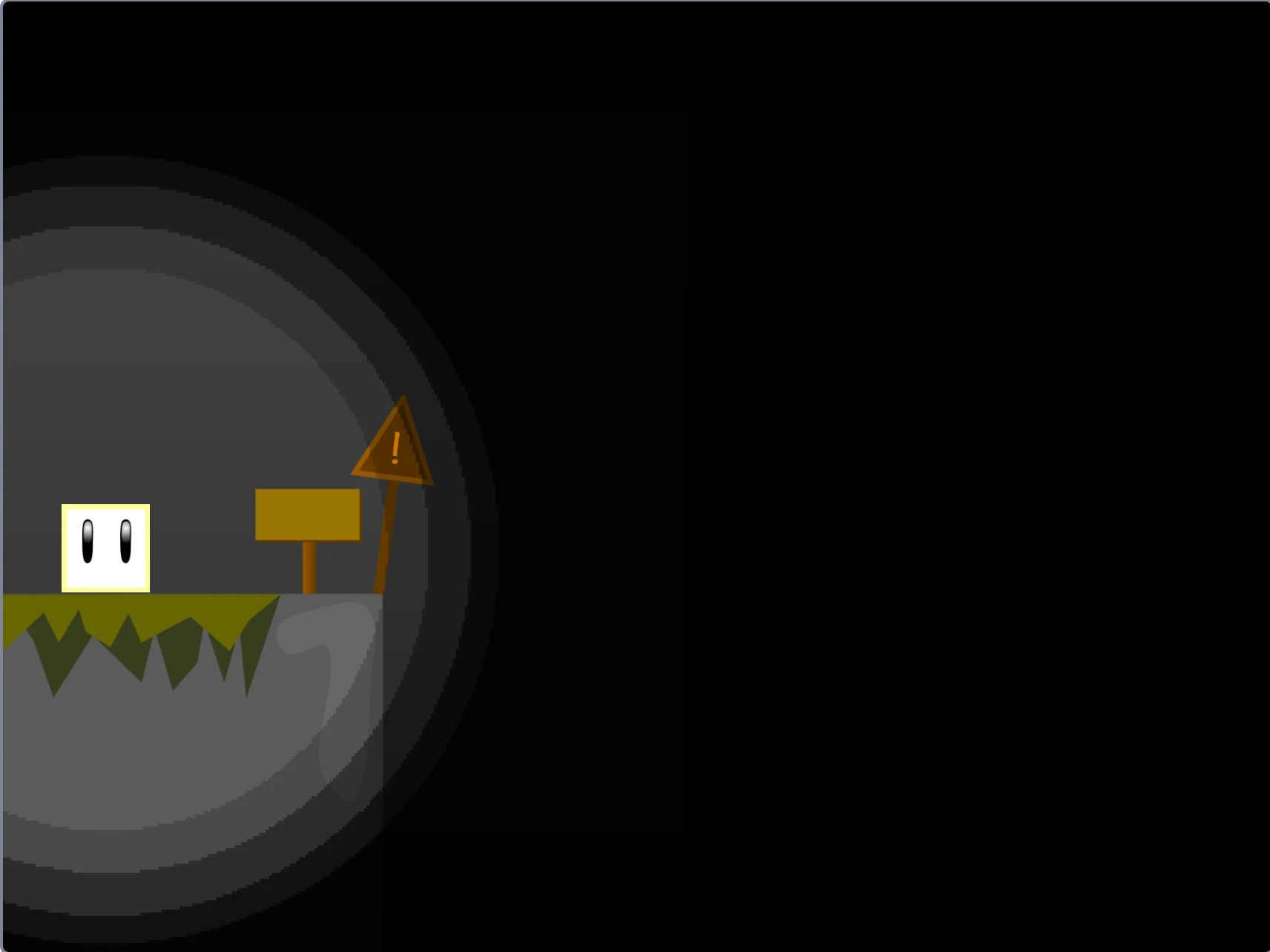 Lightcube Platformer screenshot showing platform obstacles