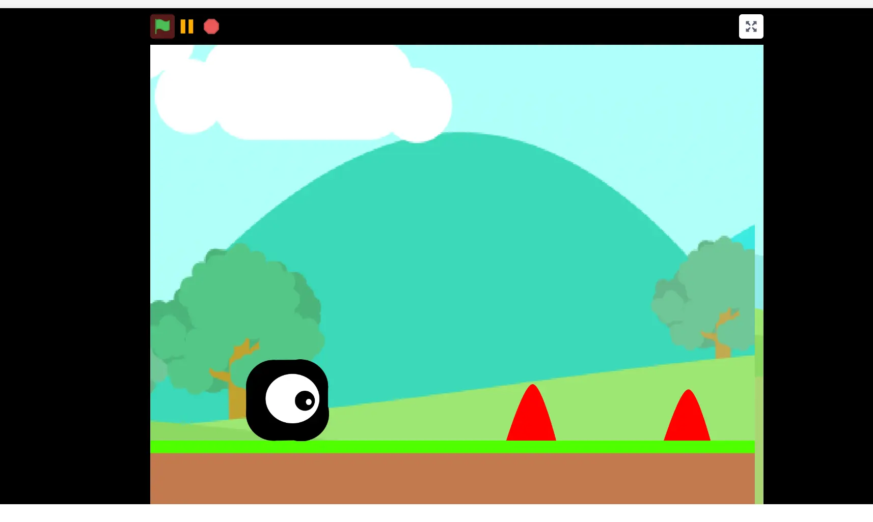 Long Platformer Home Screen