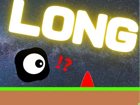Long Platformer Game Logo