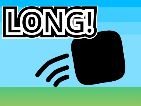 Screenshot from the challenging Long Platformer V2 game