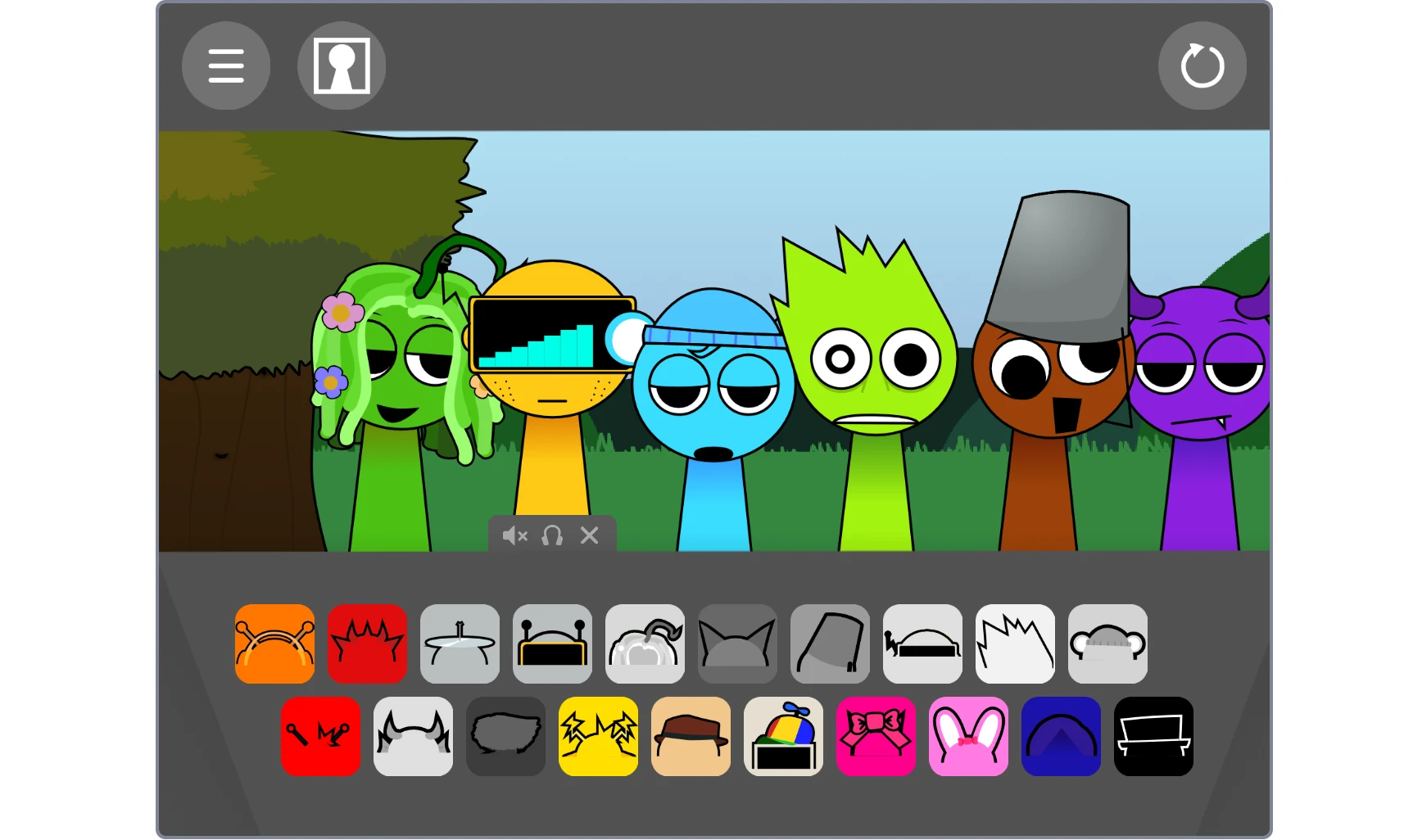 Make Your Sprunki gameplay screenshot 2