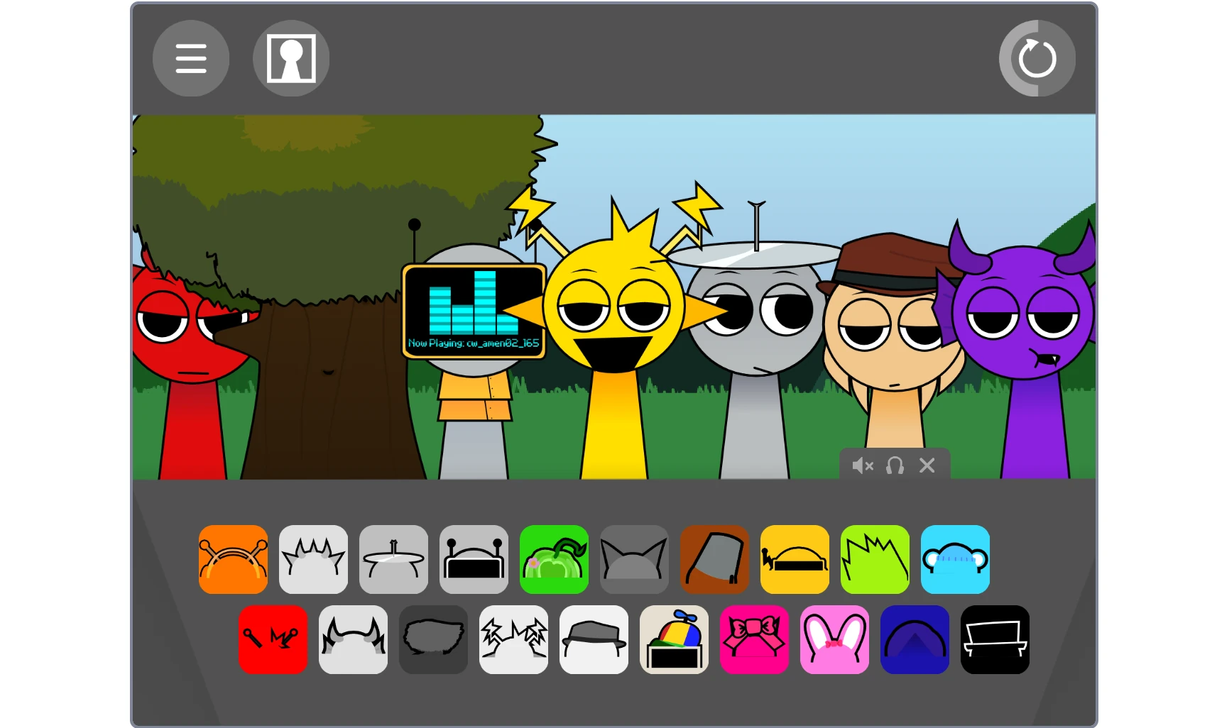 Make Your Sprunki gameplay screenshot 3