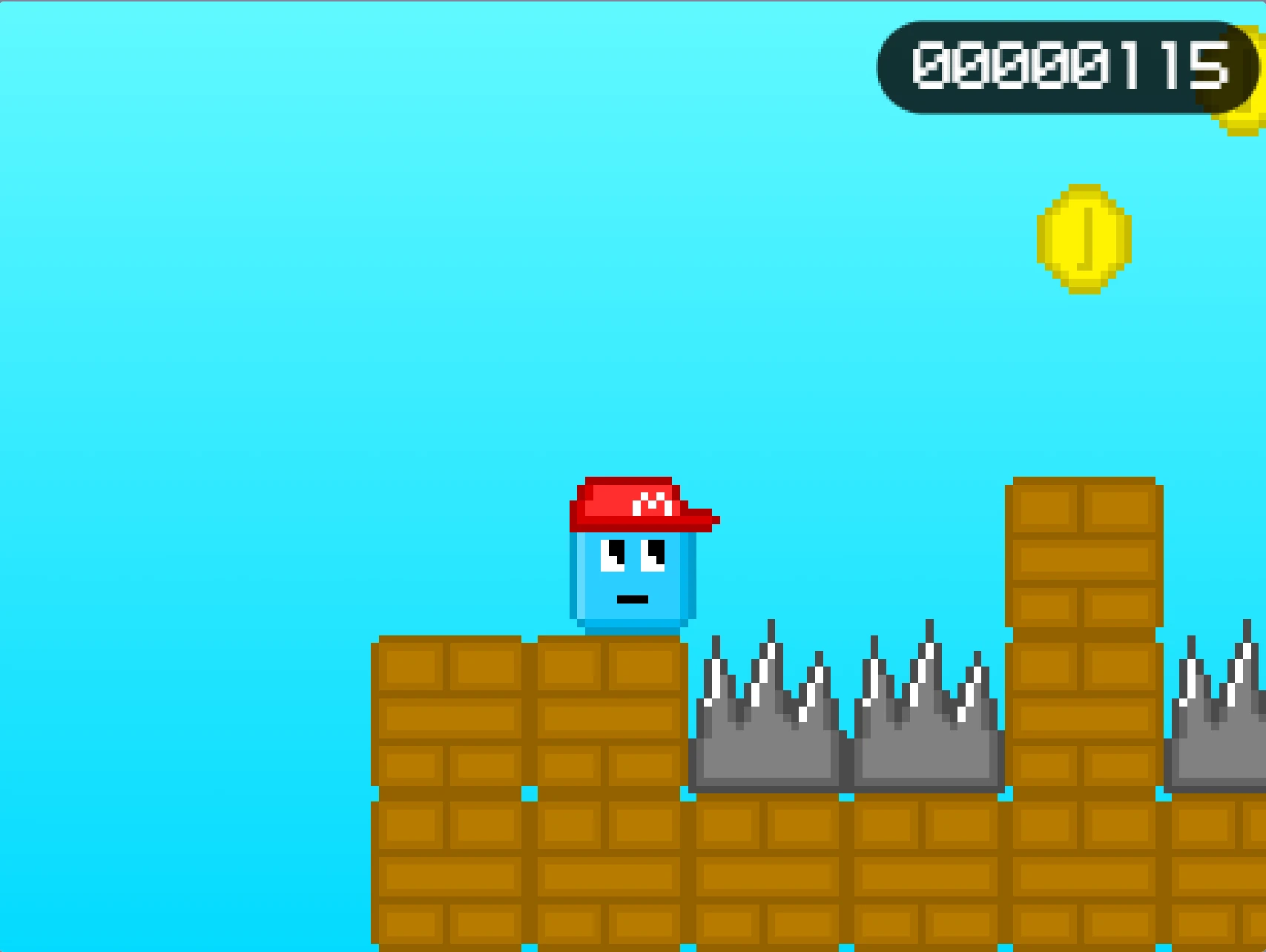 Mario Cube Scrolling Platformer Gameplay 5