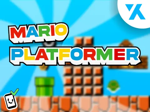 Mario Platformer Logo