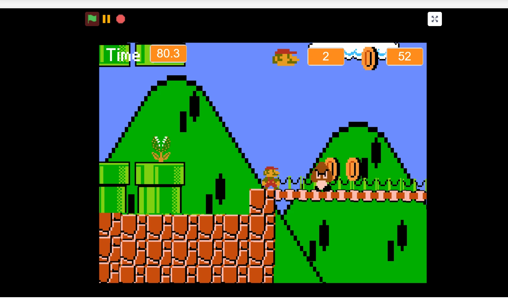 Mario Platformer V2 gameplay screenshot 4