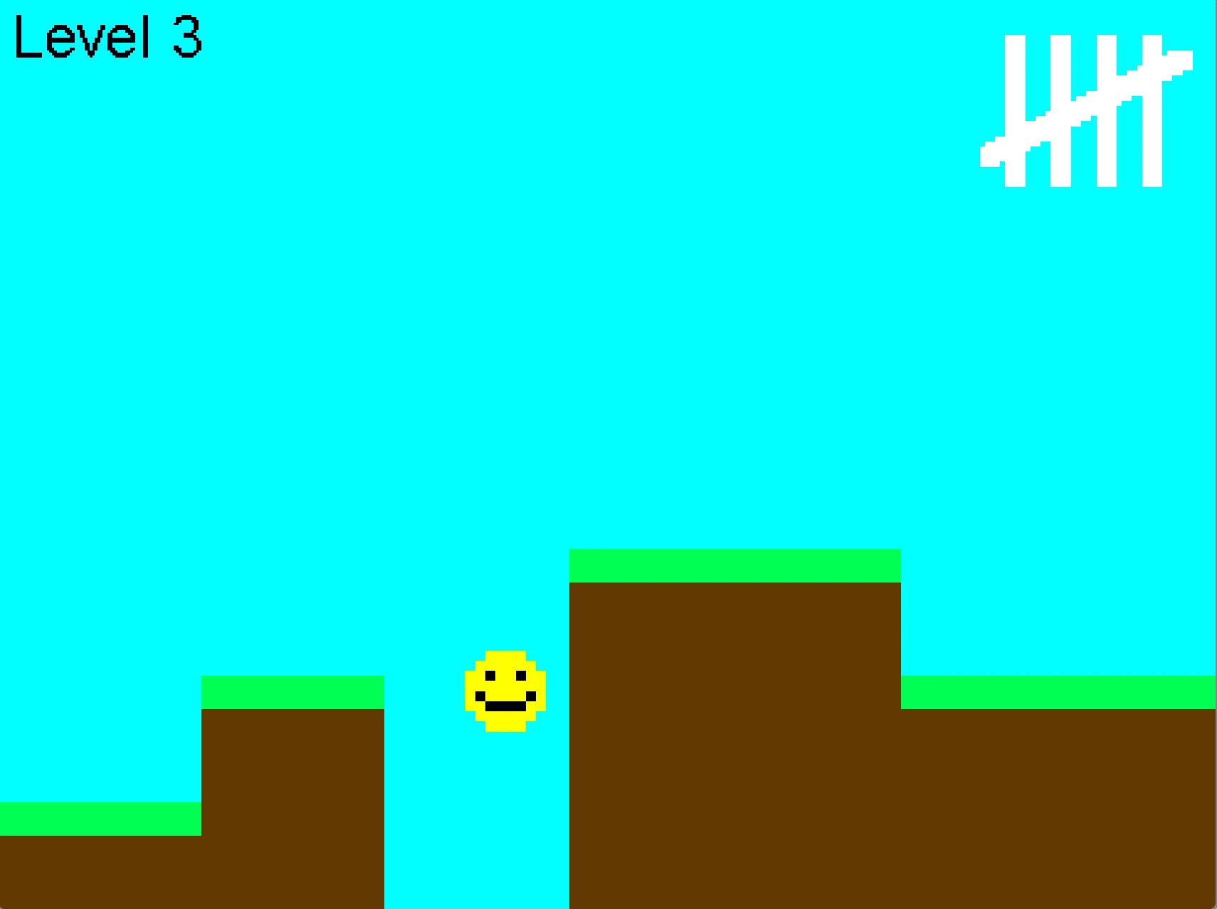 Marshall A Platform Game screenshot showing level design