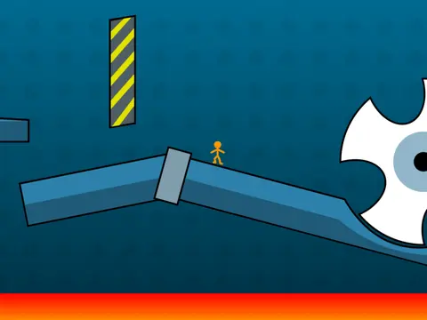 Massive Multiplayer Platformer Easy game logo with multiplayer platformer action theme