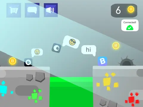 Mine Multiplayer Scrolling Platformer Game Cover