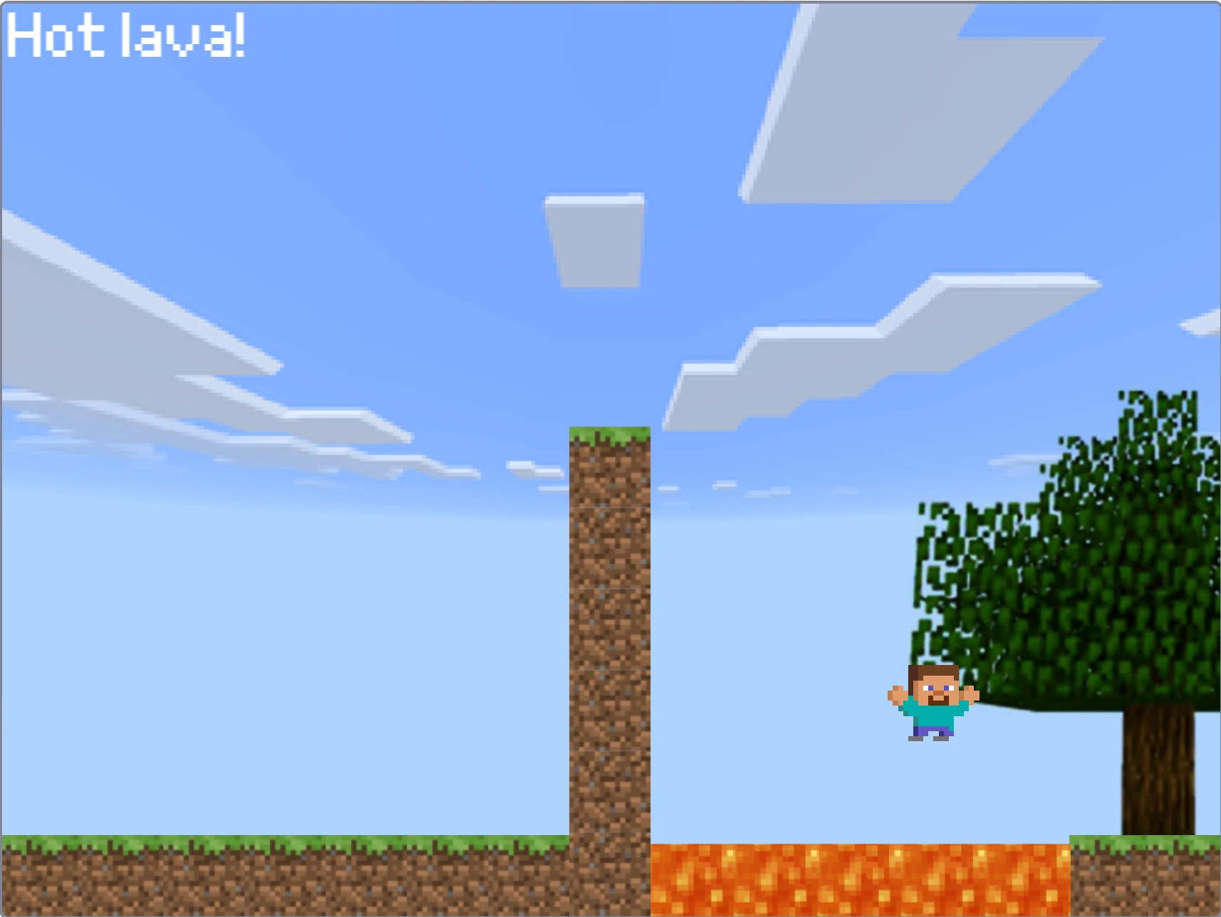 Minecraft A Platformer Gameplay Screenshot 3