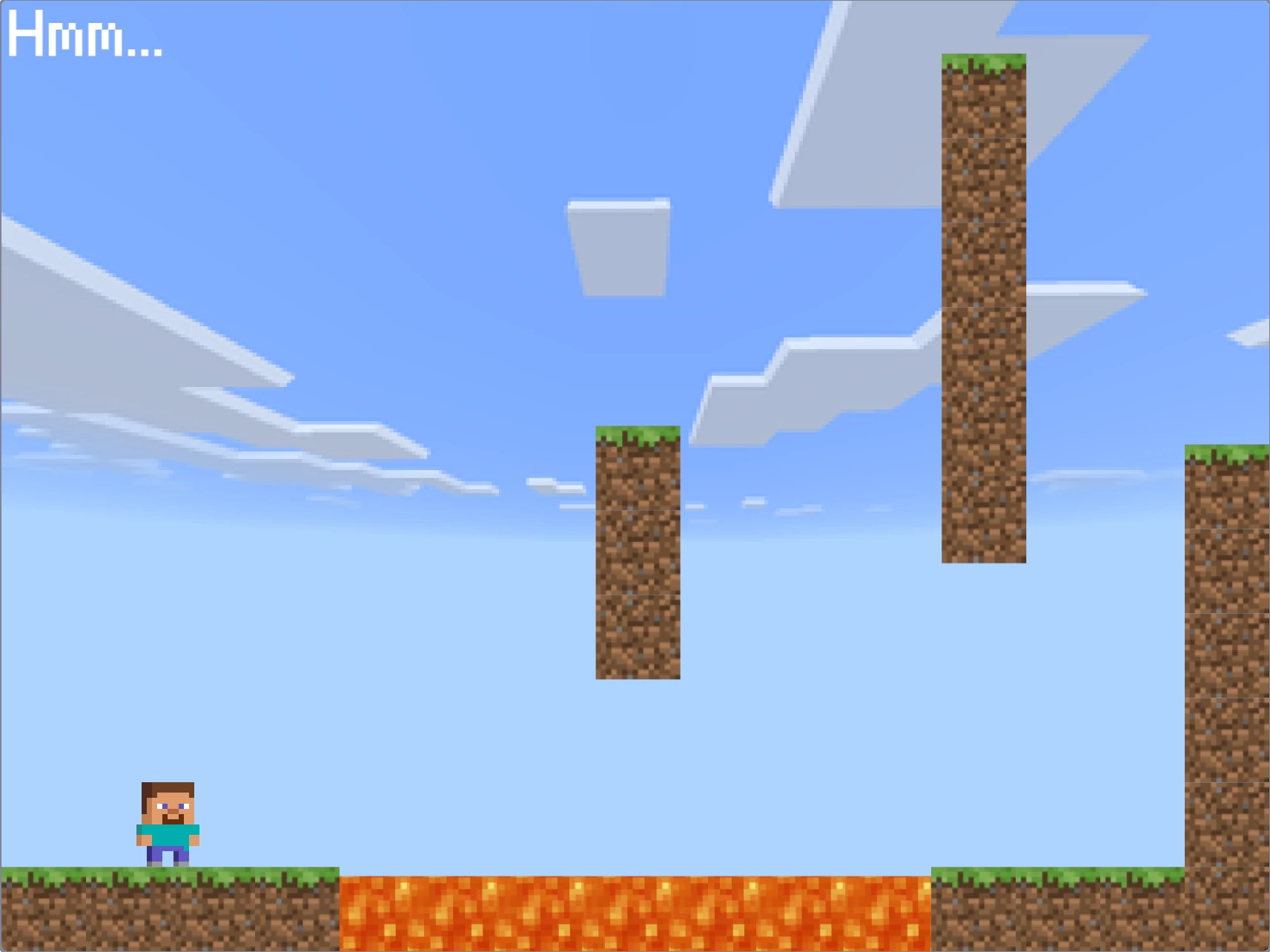 Minecraft A Platformer Gameplay Screenshot 4