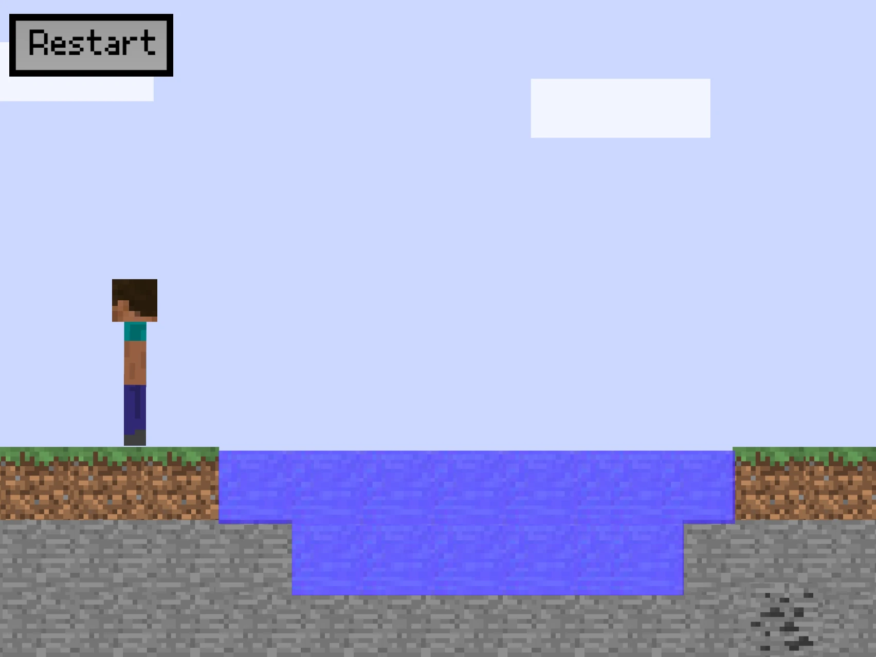 Minecraft A Platformer V2 gameplay screenshot 4