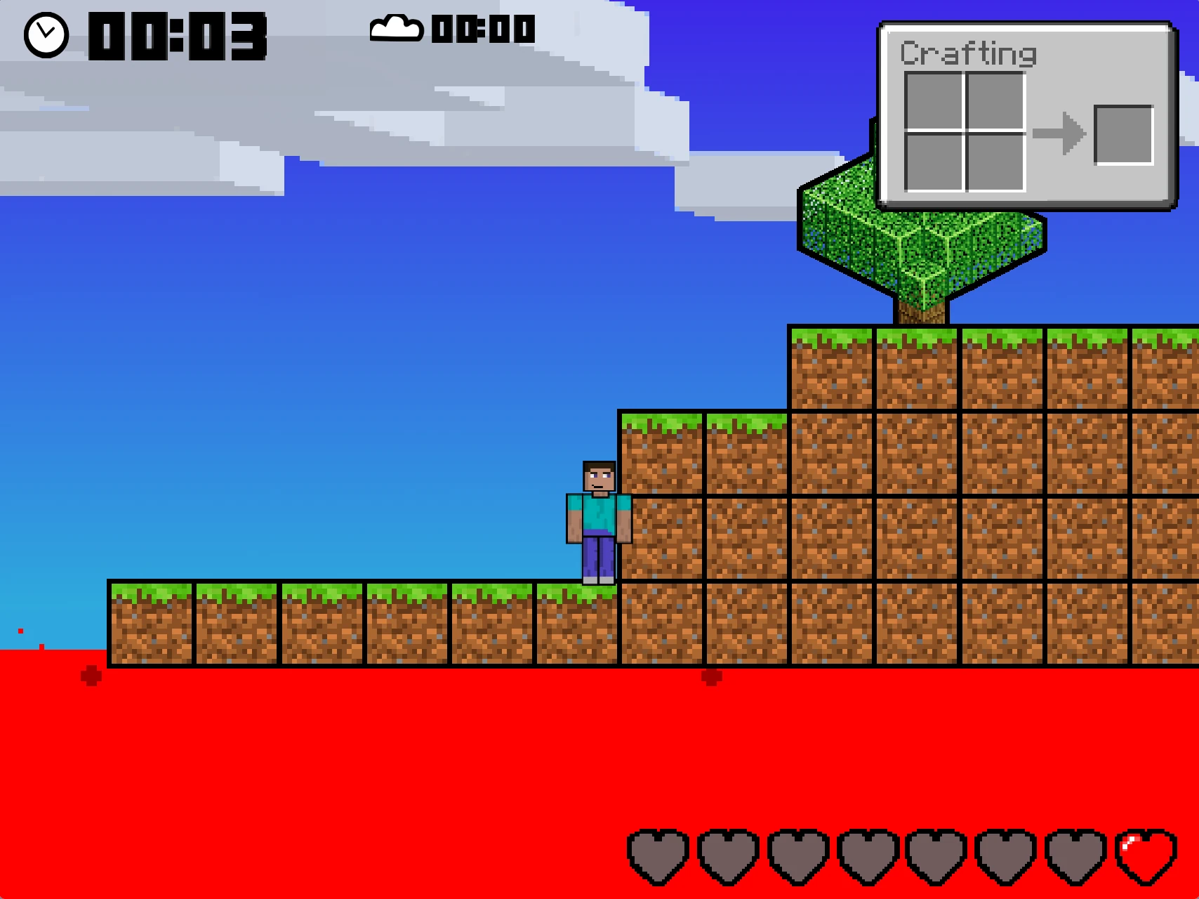 Minecraft Platformer 4 Mobile Friendly Gameplay Screenshot 2