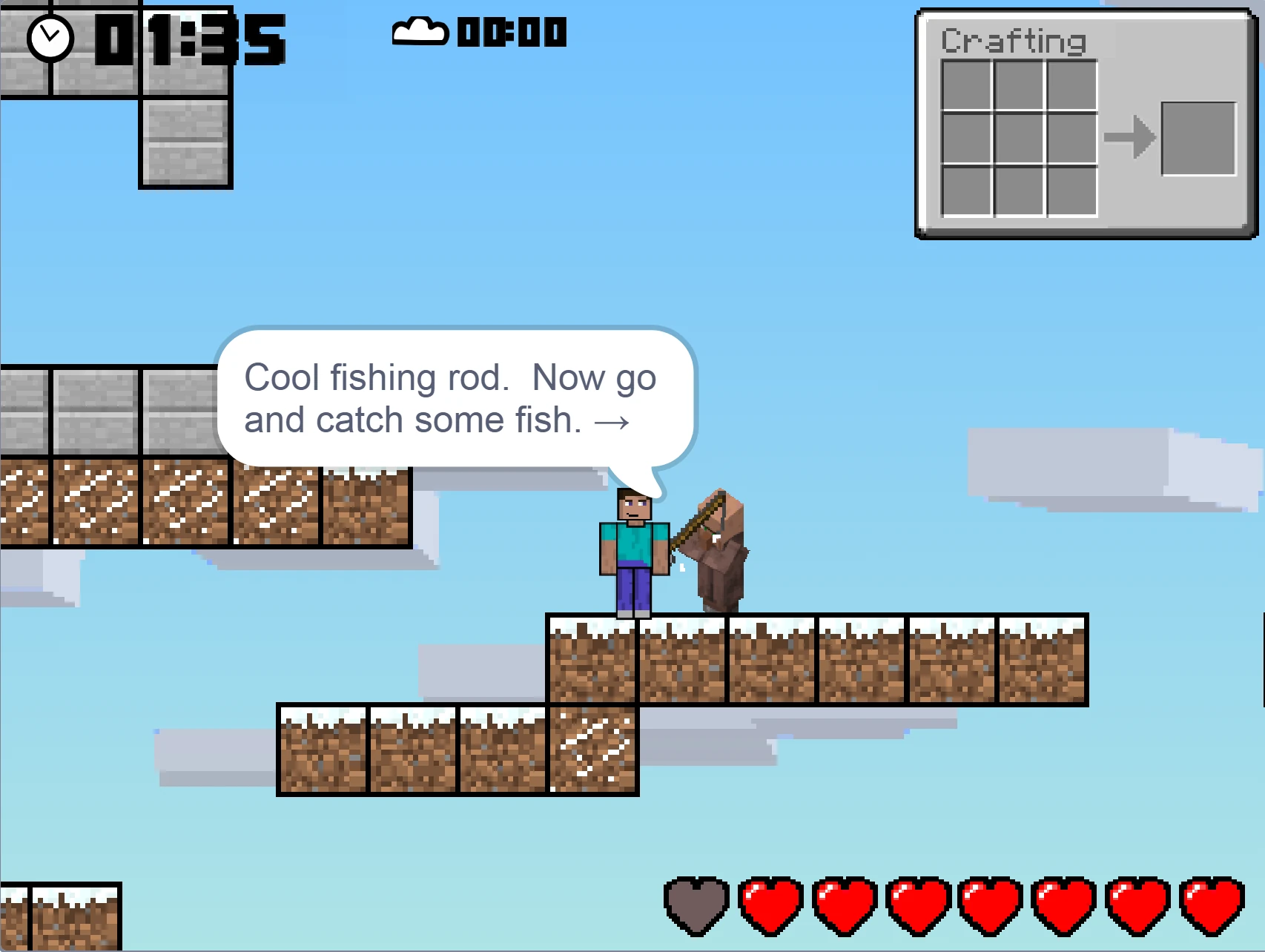 Minecraft Platformer 4 Mobile Friendly Gameplay Screenshot 6