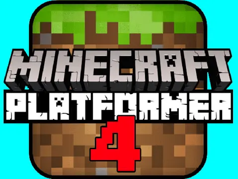 Minecraft Platformer 4 Mobile Friendly Logo Image
