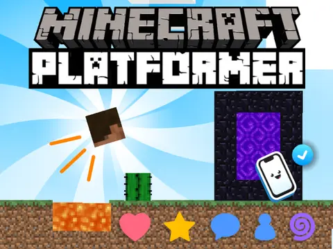 Minecraft Platformer V3 Logo