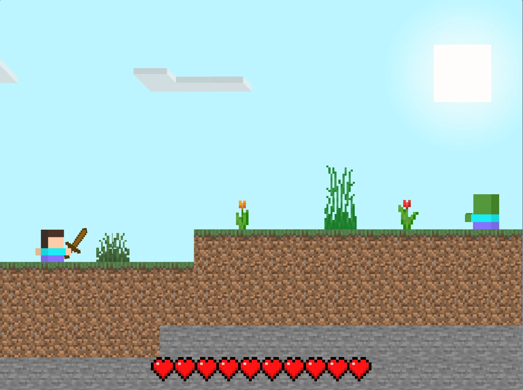 Minecraft Platformer Part 4 gameplay screenshot 1